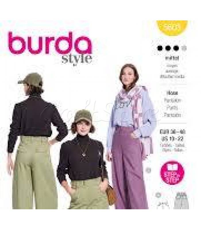 Burda πατρόν  παντελόνι 5603